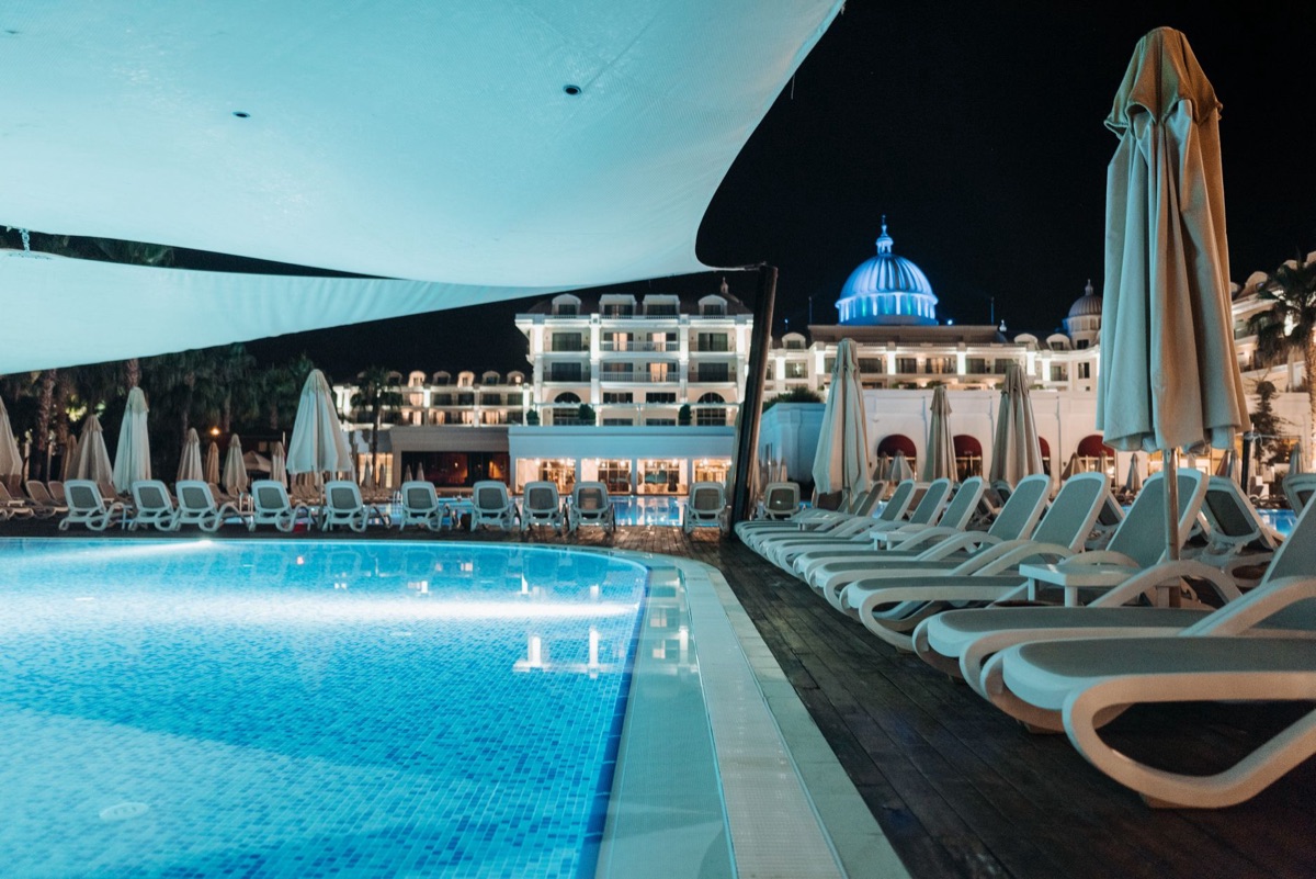 poolside luxury resort