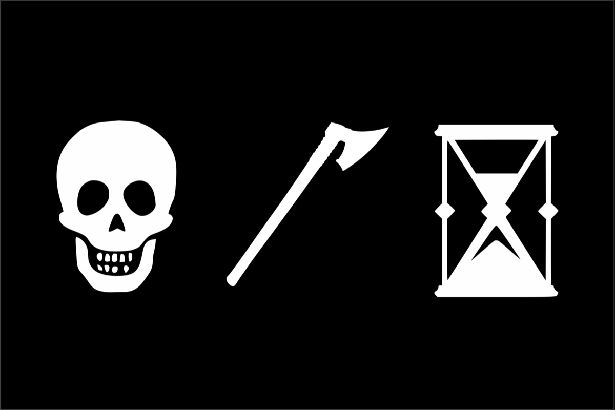 bandeira de pirata histórica