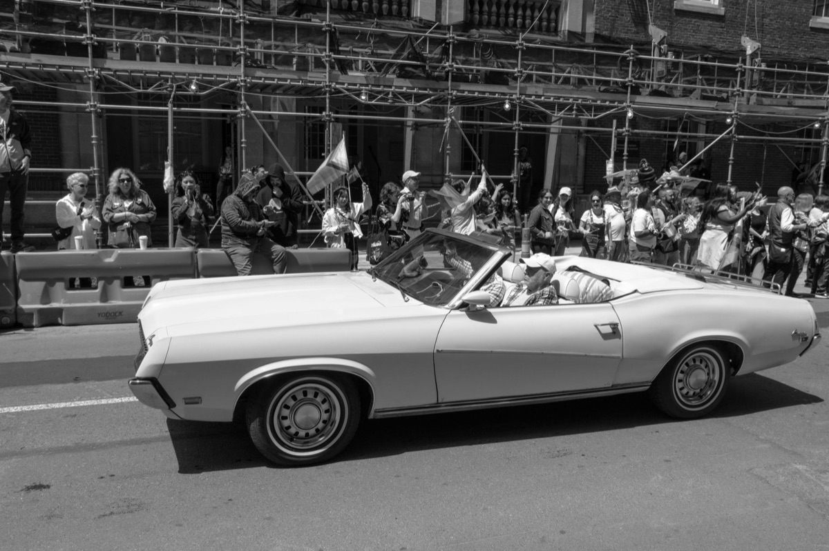 koninglijk auto in Nassau